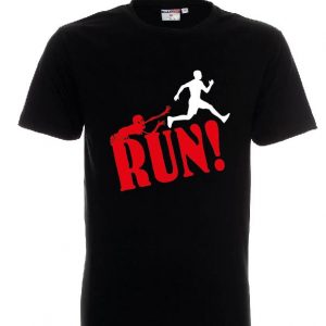 Koszulka z nadrukiem - "RUN!"