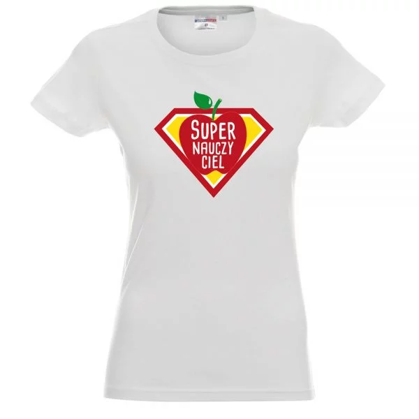 Koszulka z nadrukiem - "Super nauczyciel"