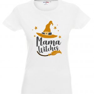 Koszulka na halloween - "Mama Witches"
