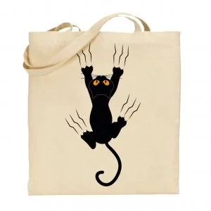 Drapieżna torba z kotem