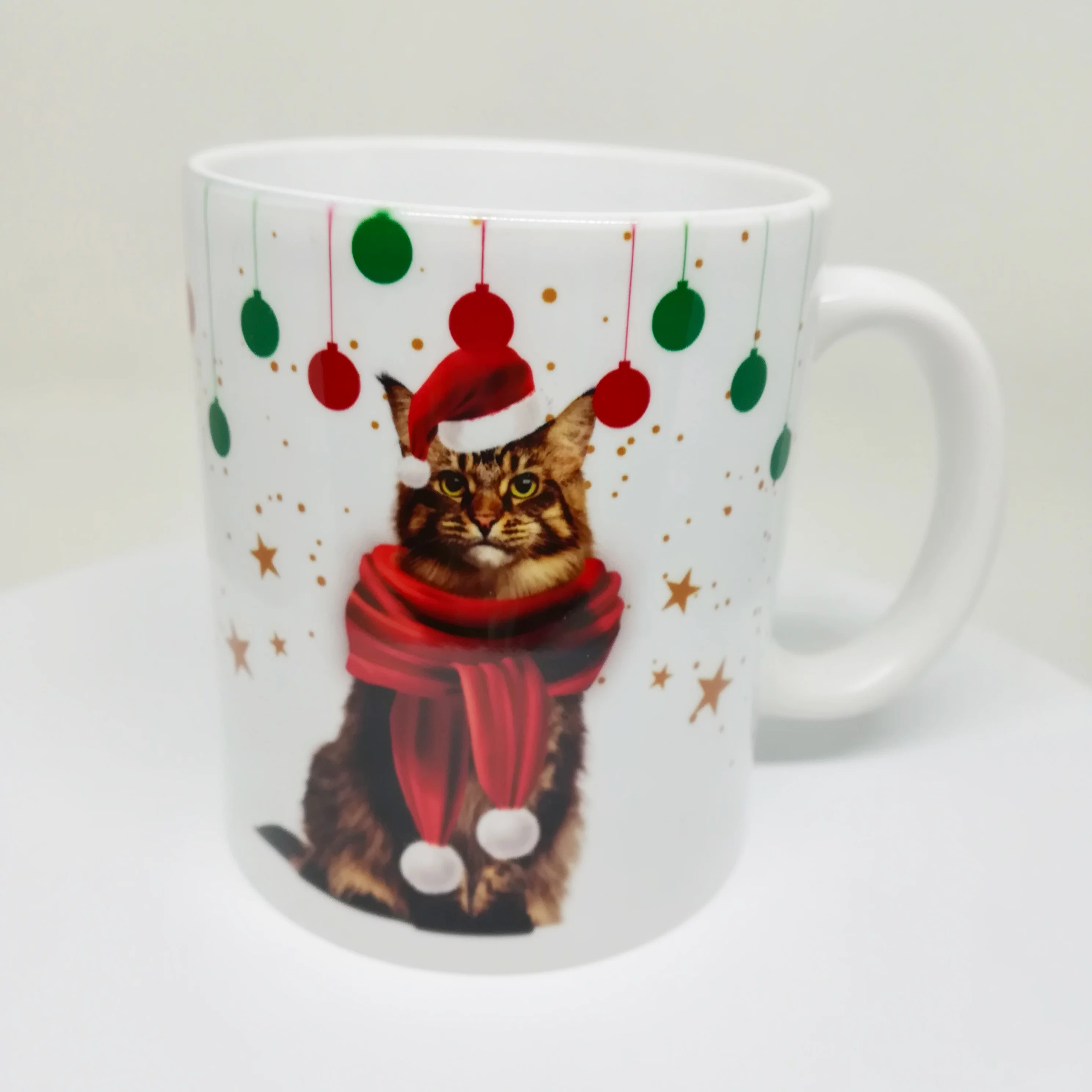 Kubek z nadrukiem - Merry Christmas - obrazek 2