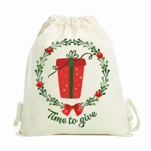 Plecak z nadrukiem - Time to give