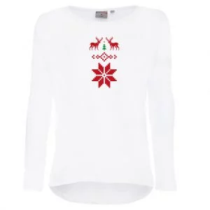 Koszulka z motywem zimowym