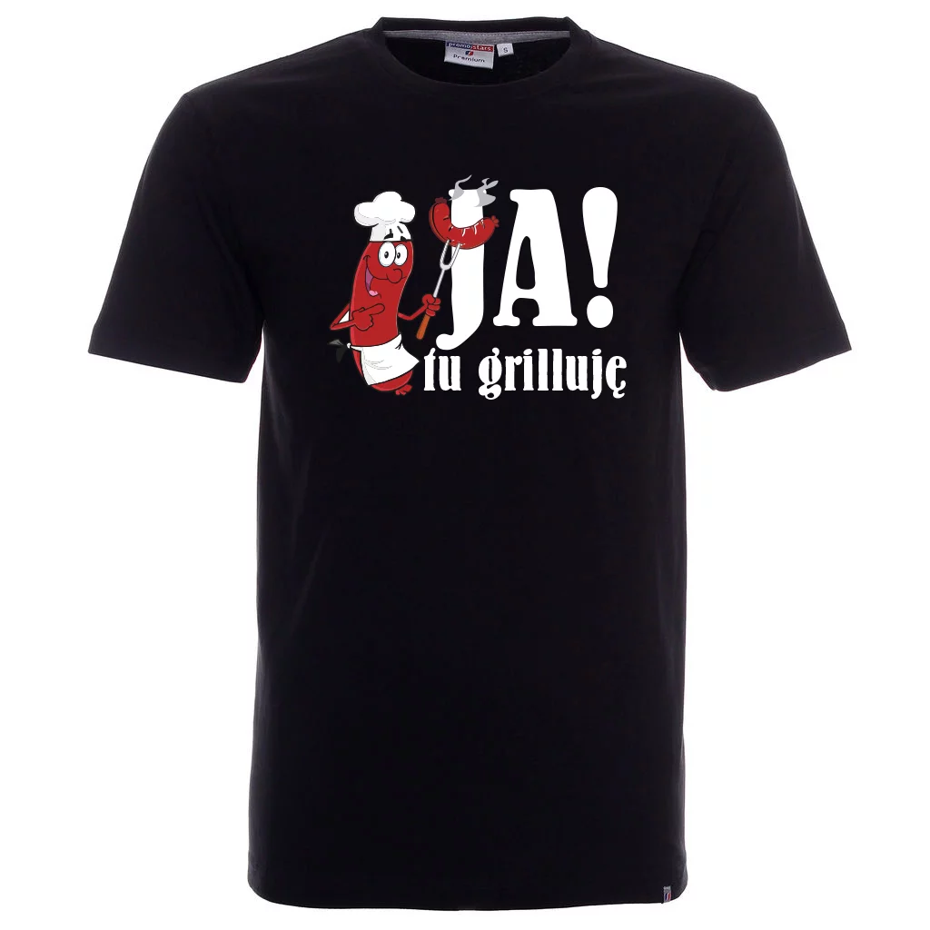 Koszulka - Ja tu grilluję - obrazek 2