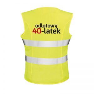 Kamizelka odblaskowa -"Odlotowy 40-latek"