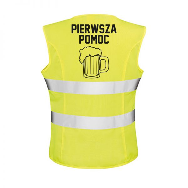 Kamizelka odblaskowa- "Pierwsza pomoc"