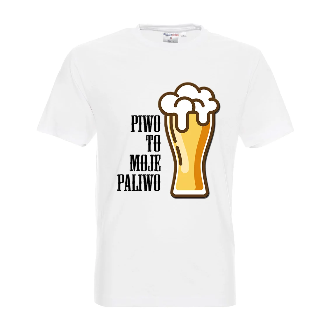 Koszulka z nadrukiem - Piwo to moje paliwo