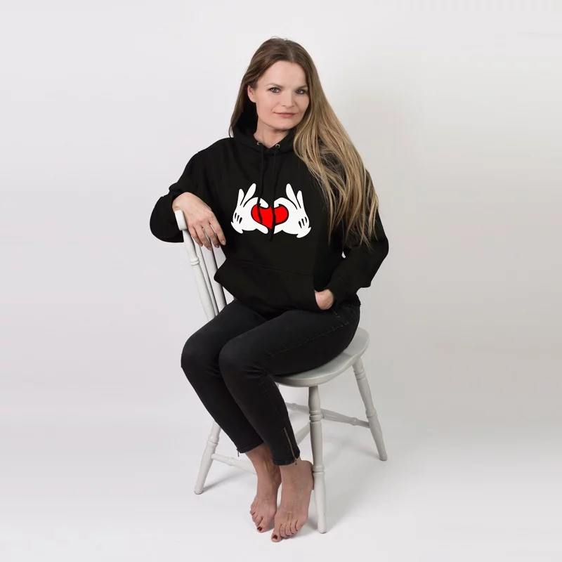 Miki serce - uniwersalna bluza z nadrukiem - obrazek 2