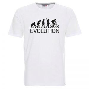 koszulka ewolucja rowera