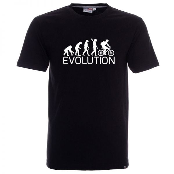 koszulka ewolucja rower