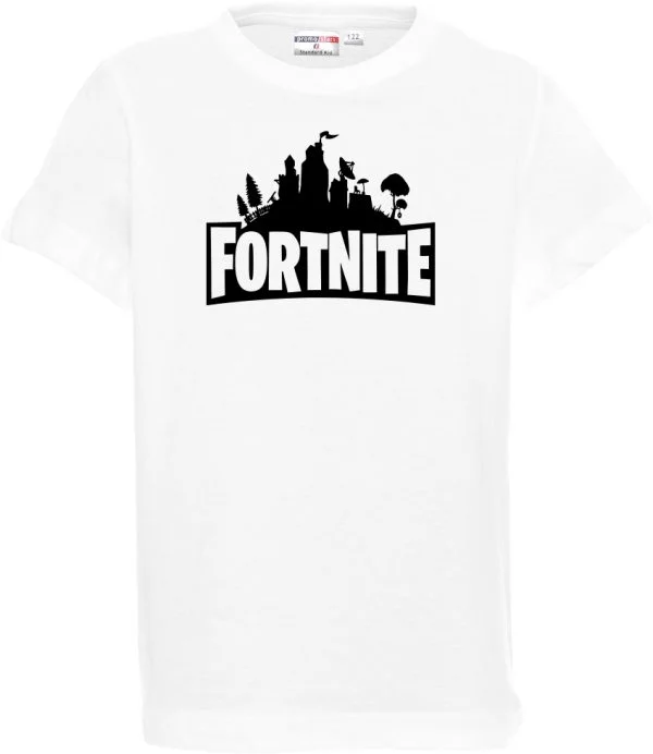 Biała koszulka dziecięca Fortnite