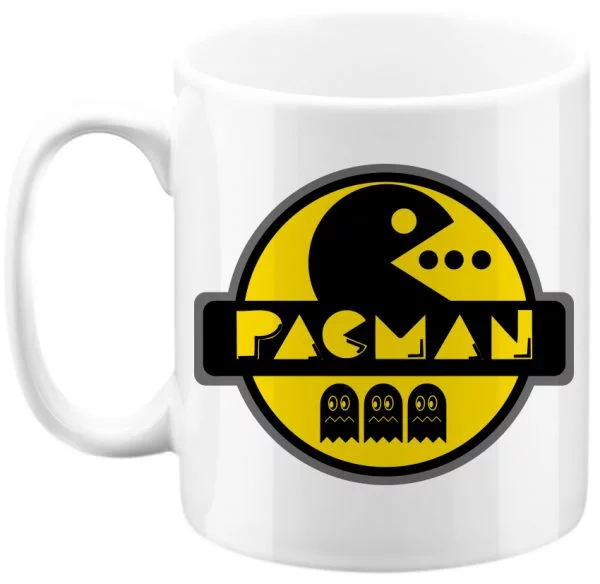 Kubek biały porcelanowy PacMan