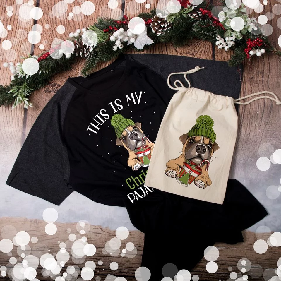 This is my Christmas - koszulka męska w bawełnianym worku