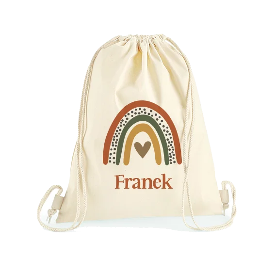 Tęcza plecak bawełniany dla chłopca