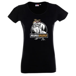 Mamasaurus 08-damska koszulka