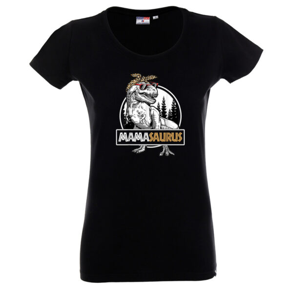 Mamasaurus 08-damska koszulka