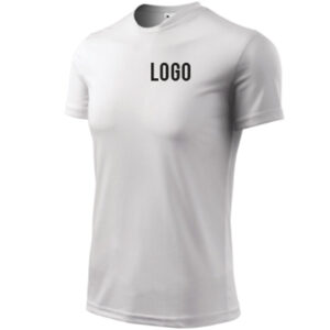 koszulka sportowa biała personalizowana