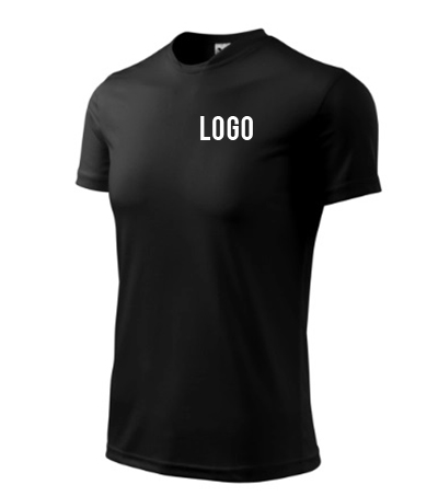 koszulka sportowa czarna