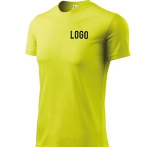 koszulka sportowa neon yellow