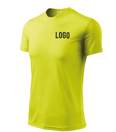 koszulka sportowa neon yellow