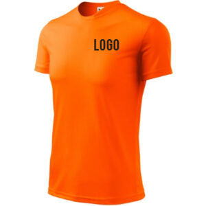 koszulka sportowa pomarańczowa