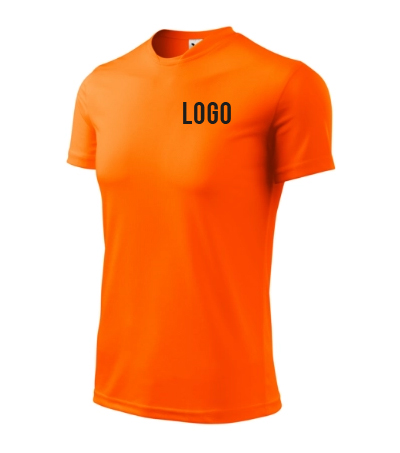 koszulka sportowa pomarańczowa