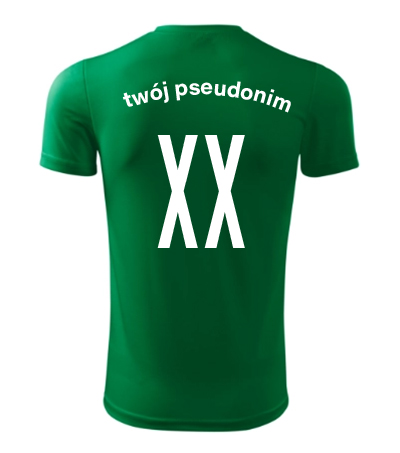 koszulka sportowa zielona