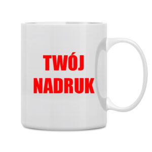 Kubek z własnym nadrukiem